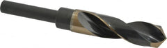Precision Twist Drill - 7/8" Drill, 118° Point, Cobalt Silver Deming & Reduced Shank Drill Bit - Exact Tooling