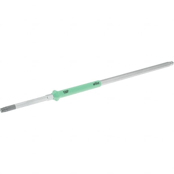Wiha - 5/16" Drive IP15 Torx Screwdriver Bit - 6.9" OAL, Insert Bit - Exact Tooling