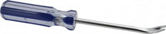 Value Collection - 7-3/8" OAL Screwdriver Pry Bar - Tempered Steel - Exact Tooling