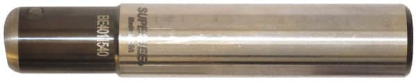 Superbee - 0.2 to 0.25 Inch Cutting Radius, 1 Inch Cutter Diameter, 2 Style EM15 Inserts, 1 Inch Shank Diameter, Indexable Convex Radius Cutter - 4.5 Inch Overall Length - Exact Tooling