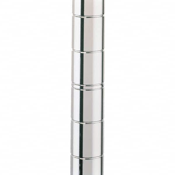 Metro - 1" Wide x 74" High x 1" Long Open Shelving Stationary Shelving Post - Exact Tooling
