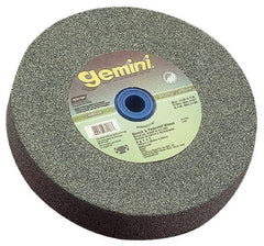 Norton - 24 Grit Aluminum Oxide Bench & Pedestal Grinding Wheel - 12" Diam x 1-1/2" Hole x 2" Thick, 2070 Max RPM, Very Coarse Grade - Exact Tooling