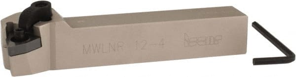 Iscar - MWLN, Right Hand Cut, 3/4" Shank Height x 3/4" Shank Width, Negative Rake Indexable Turning Toolholder - 4-1/2" OAL, WN..43. Insert Compatibility, Series Isoturn - Exact Tooling