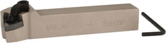 Iscar - MWLN, Right Hand Cut, 3/4" Shank Height x 3/4" Shank Width, Negative Rake Indexable Turning Toolholder - 4-1/2" OAL, WN..43. Insert Compatibility, Series Isoturn - Exact Tooling