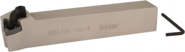 Iscar - MWLN, Right Hand Cut, 1" Shank Height x 1" Shank Width, Negative Rake Indexable Turning Toolholder - 6" OAL, WN..43. Insert Compatibility, Series Isoturn - Exact Tooling