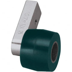 Dynabrade - 1" Wide Contact Arm - 18" Belt Length x 1" Belt Width, Flat, Urethane, 70" Contact Wheel Diam - Exact Tooling