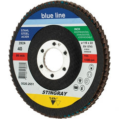 SIA Abrasives - Flap Disc - Arbor Attaching System - Exact Tooling