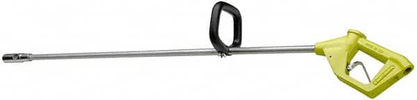 Guardair - 120 Max psi Blow Gun with Dead-Man Valve - 3/4 NPT, 72" Tube Length, Aluminum - Exact Tooling