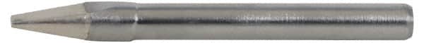 Hexacon Electric - 3/16 Inch Point, 3/8 Inch Tip Diameter, Semi Chisel Soldering Iron Tip - Series HT X Plated Tip, For Use with SI-115H - Exact Tooling