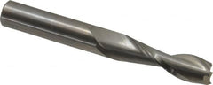 Onsrud - 3/8" Cutting Diam x 1-1/4" Length of Cut, 2 Flute, Upcut Spiral Router Bit - Uncoated, Right Hand Cut, Solid Carbide, 3" OAL x 3/8" Shank Diam, Double Edge, 30° Helix Angle - Exact Tooling