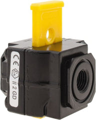 Norgren - 1/4" NPT Lockout Valve - 4 CV Rate, 120 CFM, 250 Max psi, Slide Actuator - Exact Tooling