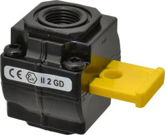 Norgren - 3/8" NPT Lockout Valve - 8 CV Rate, 240 CFM, 250 Max psi, Slide Actuator - Exact Tooling