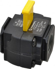 Norgren - 1/2" NPT Lockout Valve - 8 CV Rate, 240 CFM, 250 Max psi, Slide Actuator - Exact Tooling