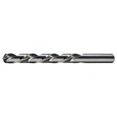 #27 LHS / LHC HSS 118 Degree Radial Point Left Hand Helix Jobber Drill - Bright - Exact Tooling