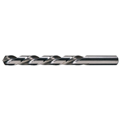 #10 LHS / LHC HSS 118 Degree Radial Point Left Hand Helix Jobber Drill - Bright - Exact Tooling