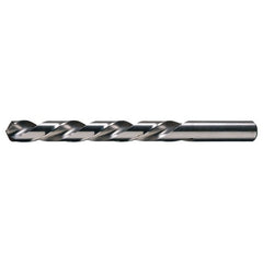 #12 LHS / LHC HSS 118 Degree Radial Point Left Hand Helix Jobber Drill - Bright - Exact Tooling