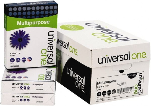 UNIVERSAL - White Copy Paper - Use with Laser Printers, Copiers, Plain Paper Fax Machines - Exact Tooling