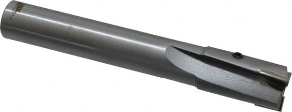 Made in USA - 7/8" Diam, 3/4" Shank, Diam, 3 Flutes, Straight Shank, Interchangeable Pilot Counterbore - Exact Tooling