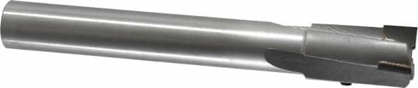 Made in USA - 15/16" Diam, 3/4" Shank, Diam, 3 Flutes, Straight Shank, Interchangeable Pilot Counterbore - Exact Tooling