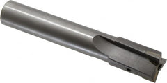Made in USA - 1-3/16" Diam, 1" Shank, Diam, 3 Flutes, Straight Shank, Interchangeable Pilot Counterbore - Exact Tooling