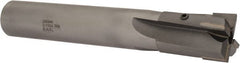 Made in USA - 1-7/16" Diam, 1-1/4" Shank, Diam, 4 Flutes, Straight Shank, Interchangeable Pilot Counterbore - Exact Tooling