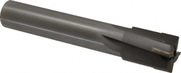 Made in USA - 1-1/2" Diam, 1-1/4" Shank, Diam, 4 Flutes, Straight Shank, Interchangeable Pilot Counterbore - Exact Tooling