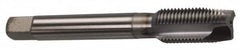 OSG - 1/2-20 UNF, 3 Flute, TiCN Finish, Powdered Metal Spiral Point Tap - Plug Chamfer, Right Hand Thread, 3-3/8" OAL, 1-21/32" Thread Length, 0.367" Shank Diam, 2B Class of Fit, Series 312 - Exact Tooling