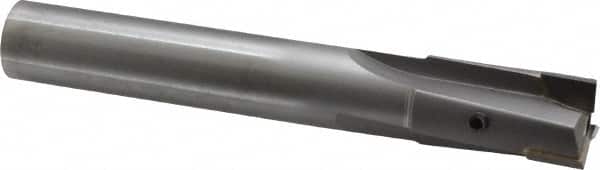 Made in USA - 7/8" Diam, 3/4" Shank, Diam, 3 Flutes, Straight Shank, Interchangeable Pilot Counterbore - Exact Tooling