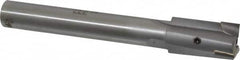 Made in USA - 1-1/16" Diam, 3/4" Shank, Diam, 3 Flutes, Straight Shank, Interchangeable Pilot Counterbore - Exact Tooling
