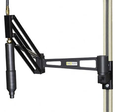 Qualtech - 0.45 to 3.15 kg Holding Capacity, 1 to 7 Lbs. Holding Capacity, Torque Neuralizing, Tool Positioner - 36 Inch Long, 24 Inch High, Column Mount - Exact Tooling