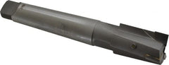 Made in USA - 1-3/16" Diam, 3 Flutes, Morse Taper Shank, Interchangeable Pilot Counterbore - Exact Tooling
