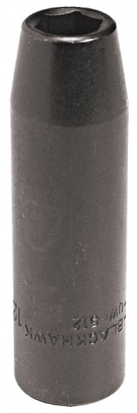 Blackhawk by Proto - 1/2" Drive 10mm Deep Impact Socket - 6 Points, 3-7/32" OAL - Exact Tooling