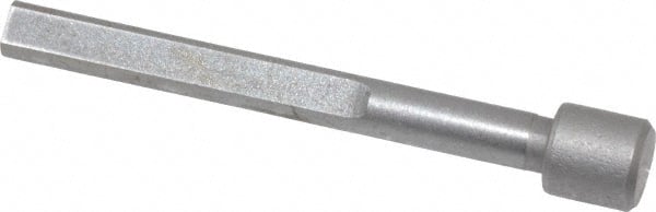 Made in USA - 1/4" Head Diam, 5/32" Shank Diam, Counterbore Pilot - Bright Finish, Carbon Steel - Exact Tooling