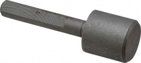 Made in USA - 5/8" Head Diam, 1/4" Shank Diam, Counterbore Pilot - Bright Finish, Carbon Steel - Exact Tooling