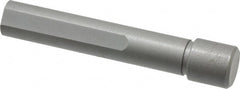 Made in USA - 7/16" Head Diam, 3/8" Shank Diam, Counterbore Pilot - Bright Finish, Carbon Steel - Exact Tooling