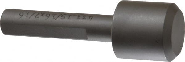 Made in USA - 15/16" Head Diam, 7/16" Shank Diam, Counterbore Pilot - Carbon Steel - Exact Tooling