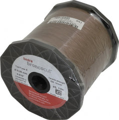 GISCO - Copper CuZn50 Coated, Half Hard Grade Electrical Discharge Machining (EDM) Wire - 480 - 520 N per sq. mm Tensile Strength, Bronco Cut X Series - Exact Tooling