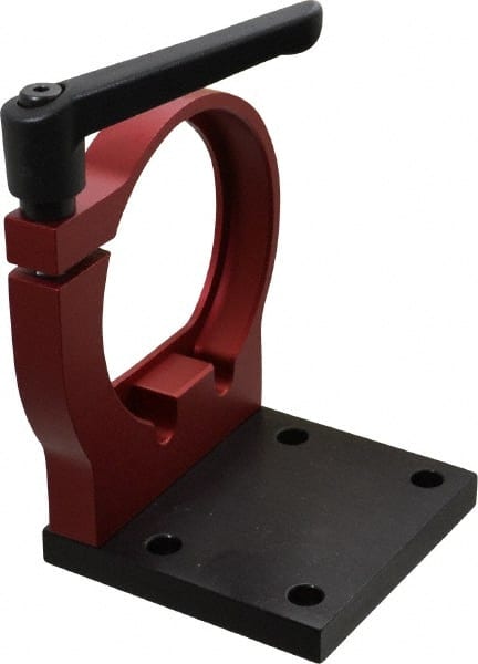 Made in USA - 2 Positions, CAT50 Compatible Tool Holder Tightening Fixture - 4" Base Length - Exact Tooling