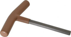 Paramount - 10mm Hex, T-Handle Cushion Grip, Hex Key - 6" OAL, Steel, Metric System of Measurement - Exact Tooling