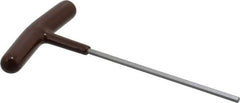 Paramount - 9/64" Hex, T-Handle Cushion Grip, Hex Key - 6" OAL, Steel, Inch System of Measurement - Exact Tooling