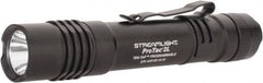 Streamlight - White LED Bulb, 350 Lumens, Industrial/Tactical Flashlight - Black Aluminum Body, 2 Lithium Batteries Included - Exact Tooling