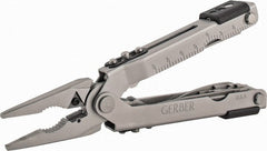 Gerber - 14 Piece, Multi-Tool Set - 6-5/8" OAL, 4-59/64" Closed Length - Exact Tooling