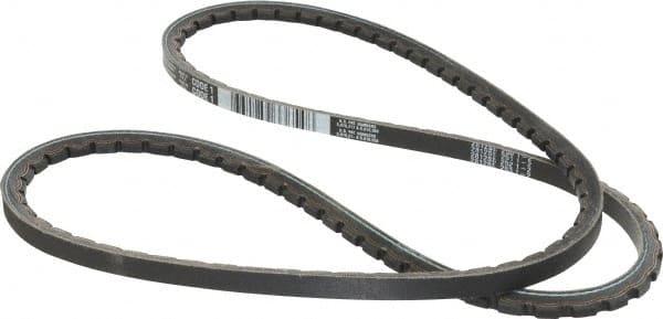 Browning - Section 3VX, 3/8" Wide, 48" Outside Length, Gripnotch V-Belt - Rubber Compound, 358 Gripnotch, No. 3VX475 - Exact Tooling