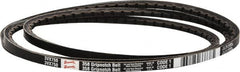 Browning - Section 3VX, 3/8" Wide, 75" Outside Length, Gripnotch V-Belt - Rubber Compound, 358 Gripnotch, No. 3VX750 - Exact Tooling