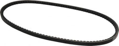 Browning - Section AX, 1/2" Wide, 38" Outside Length, Gripnotch V-Belt - Rubber Compound, Gripnotch, No. AX36 - Exact Tooling