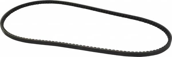 Browning - Section AX, 1/2" Wide, 48" Outside Length, Gripnotch V-Belt - Rubber Compound, Gripnotch, No. AX46 - Exact Tooling