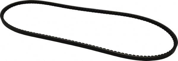 Browning - Section AX, 1/2" Wide, 50" Outside Length, Gripnotch V-Belt - Rubber Compound, Gripnotch, No. AX48 - Exact Tooling