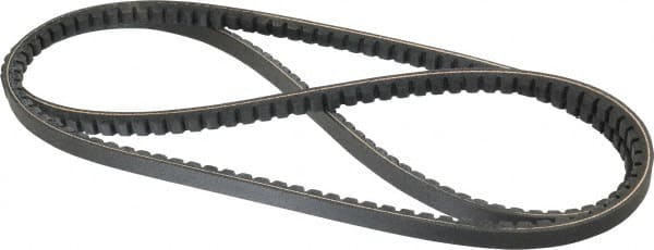 Browning - Section AX, 1/2" Wide, 68" Outside Length, Gripnotch V-Belt - Rubber Compound, Gripnotch, No. AX66 - Exact Tooling