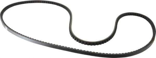 Browning - Section AX, 1/2" Wide, 70" Outside Length, Gripnotch V-Belt - Rubber Compound, Gripnotch, No. AX68 - Exact Tooling