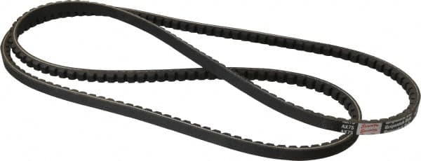 Browning - Section AX, 1/2" Wide, 77" Outside Length, Gripnotch V-Belt - Rubber Compound, Gripnotch, No. AX75 - Exact Tooling